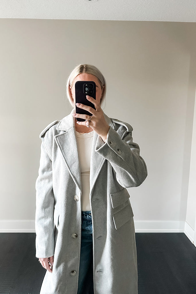 4th & Reckless - Seana Coat - Grey