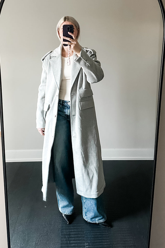 4th & Reckless - Seana Coat - Grey