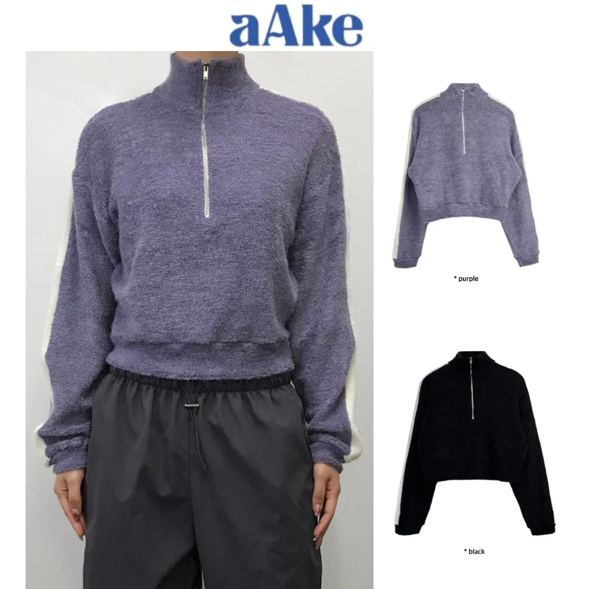 AAKE  |Street Style V-neck & Crew neck