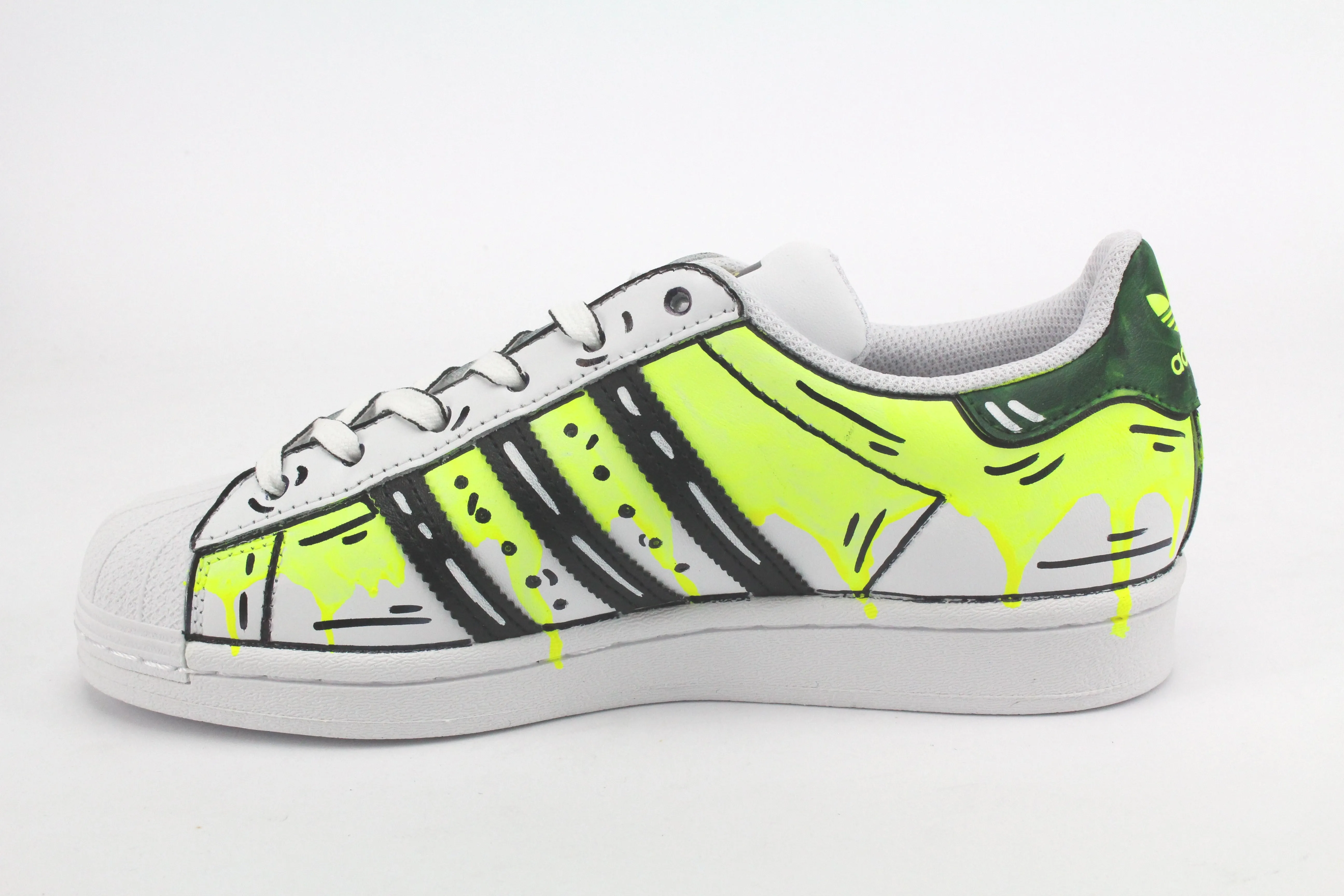 Adidas Superstar Slime Yellow