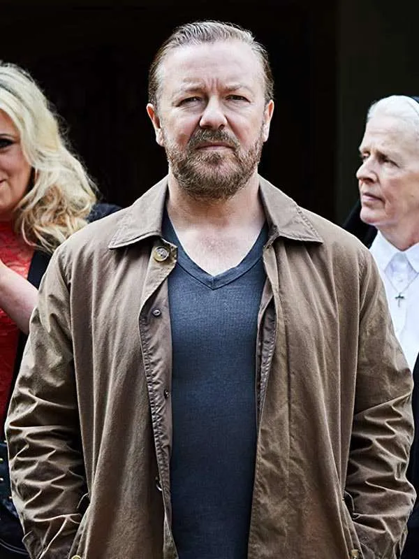 After Life Ricky Gervais Jacket - New American Jackets