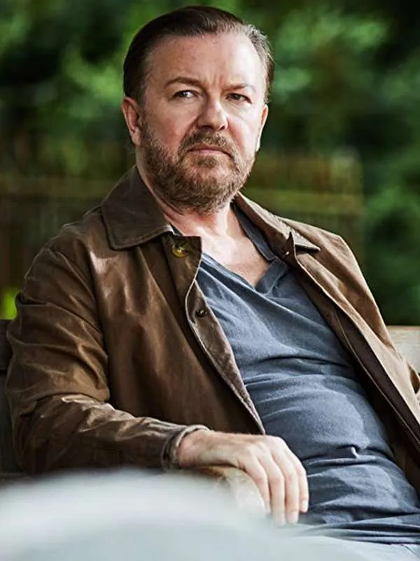 After Life Ricky Gervais Jacket - New American Jackets