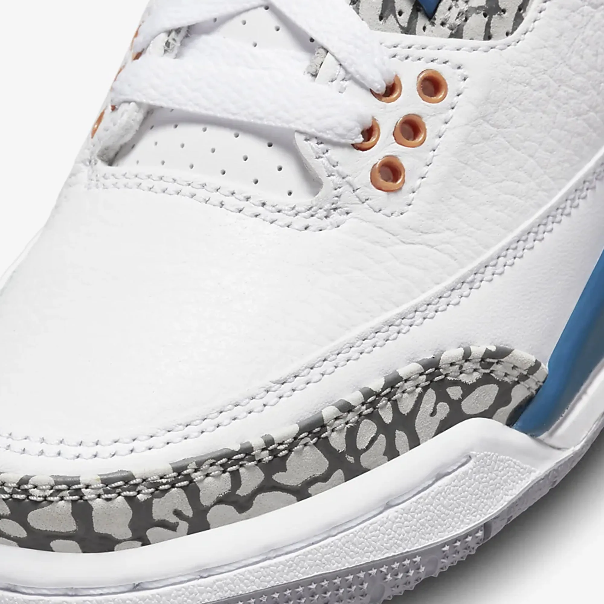 AIR JORDAN 3 RETRO 'WHITE/TRUE BLUE' (GS)