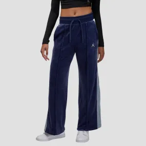 Air Jordan Women's Blue Velour Pants