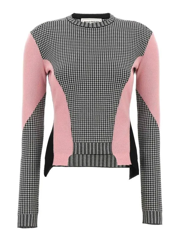 Alexander Mcqueen Houndstooth Sweater