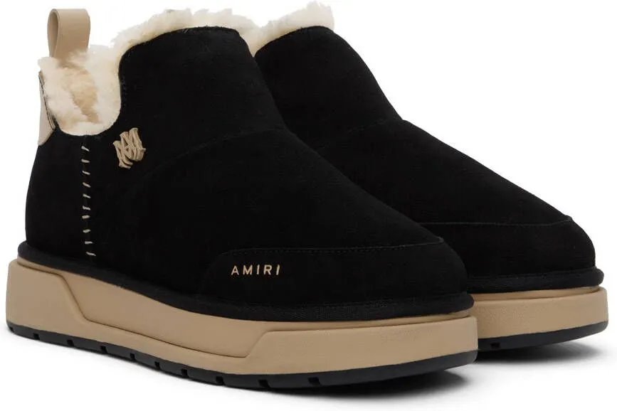 AMIRI Black Malibu Boots