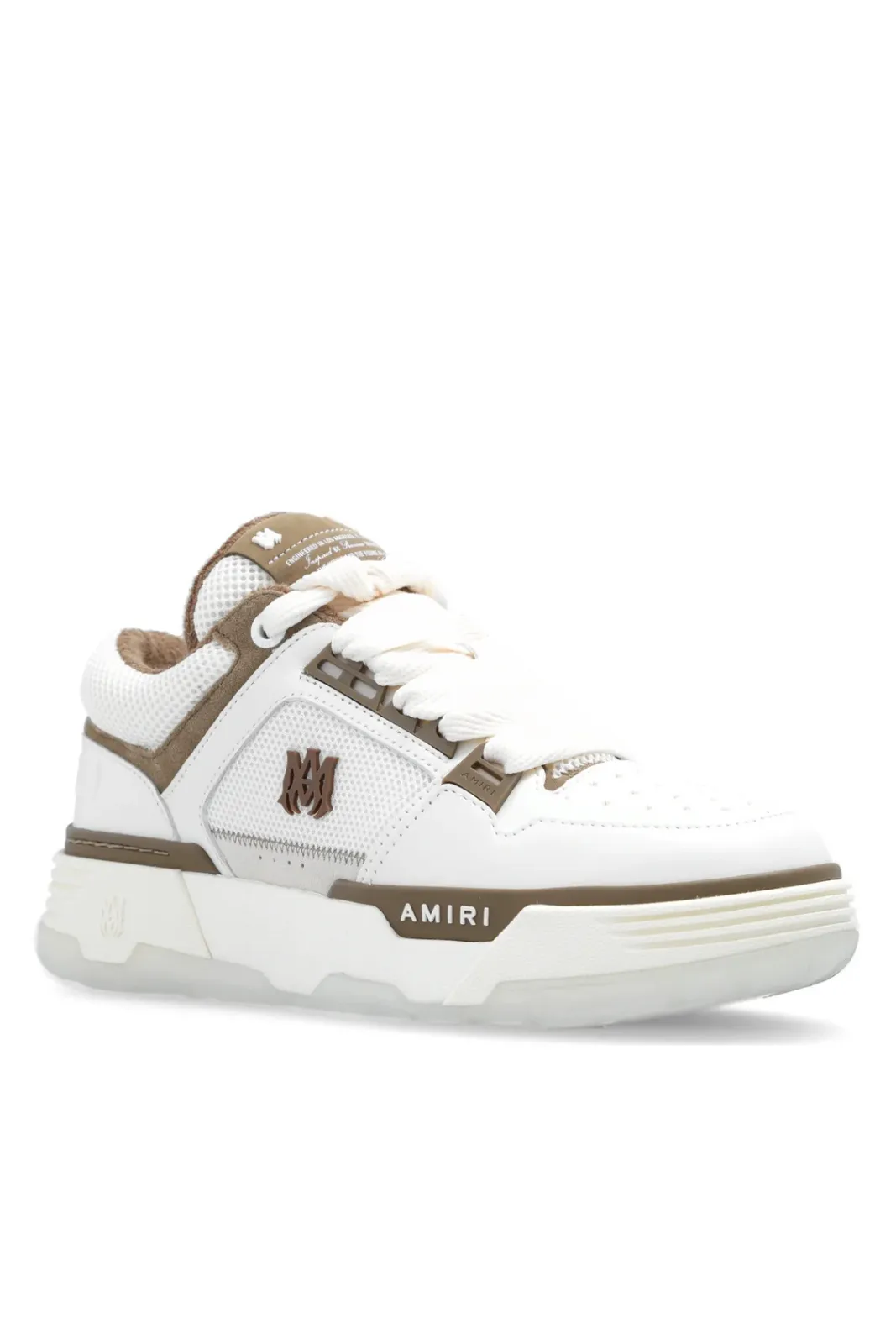 Amiri MA-1 Lace-Up Women Sneakers White Brown