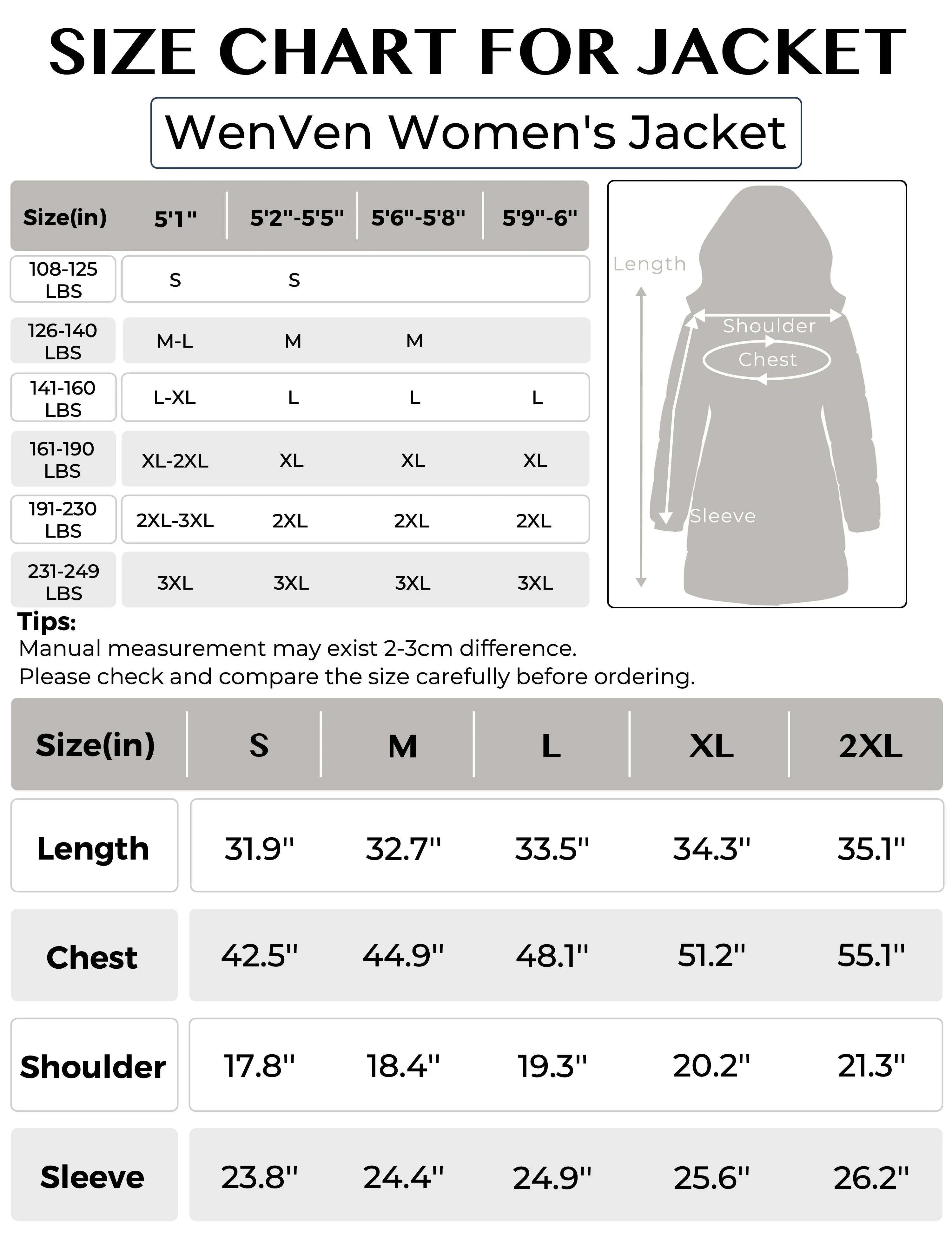 Ampake Women's Winter Jacket Winter Puffer Coat Warm Waterproof Jacket