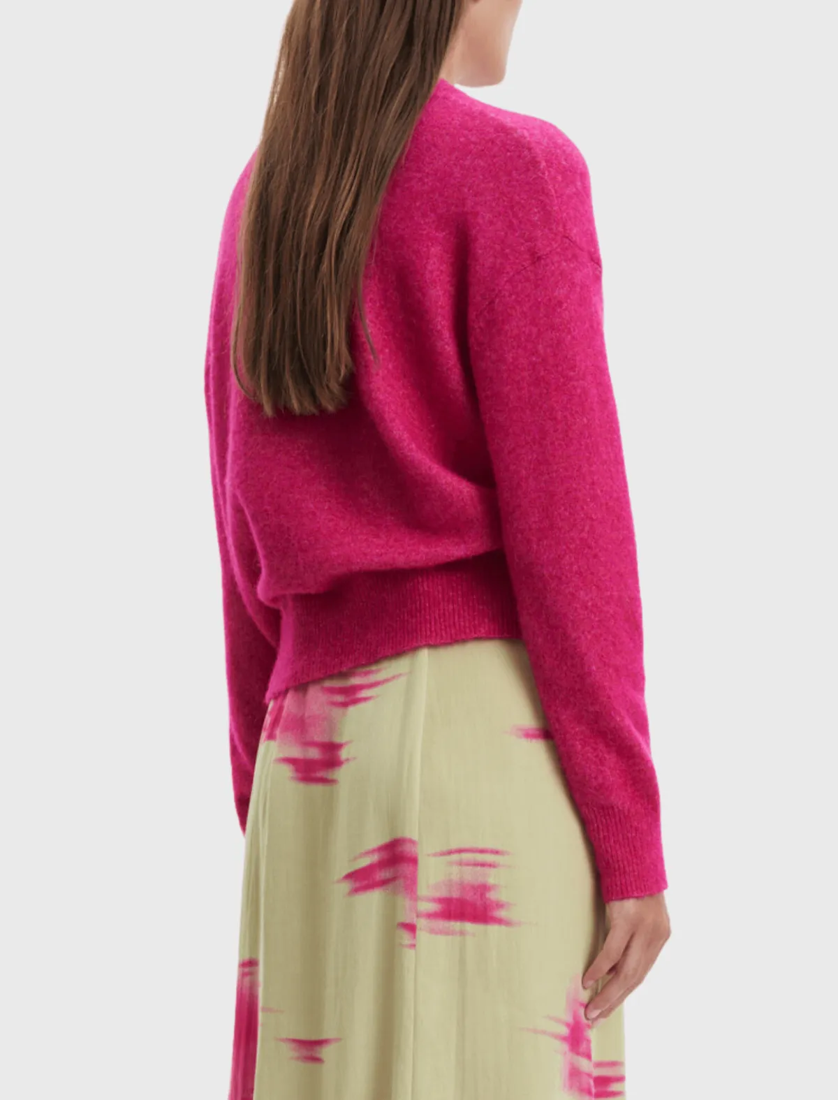 Anour Knit Sweater - Pink