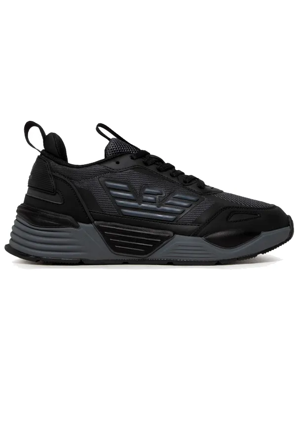 Armani EA7 Eagle Triple Trainers Black