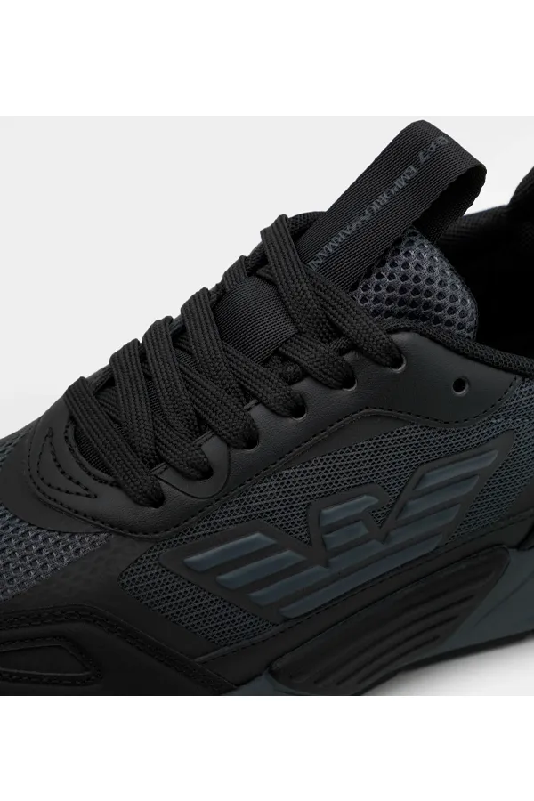 Armani EA7 Eagle Triple Trainers Black