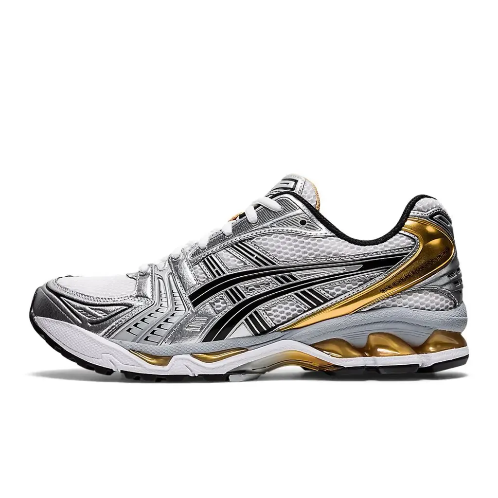 Asics Men's White Gel-Kayano 14 Sneakers