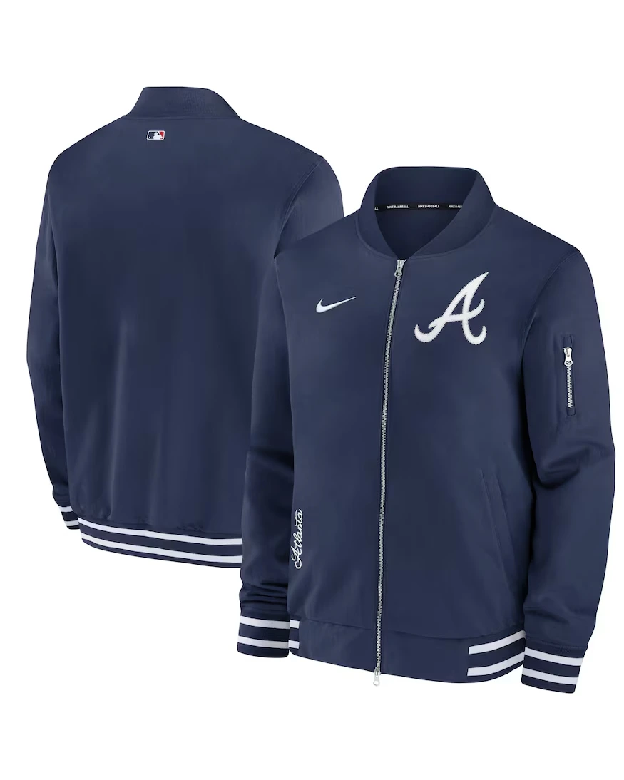 Atlanta Braves Bomber Jacket - William Jacket