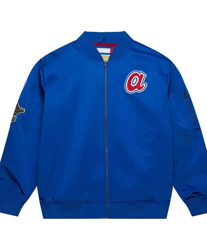 Atlanta Braves Bomber Jacket - William Jacket