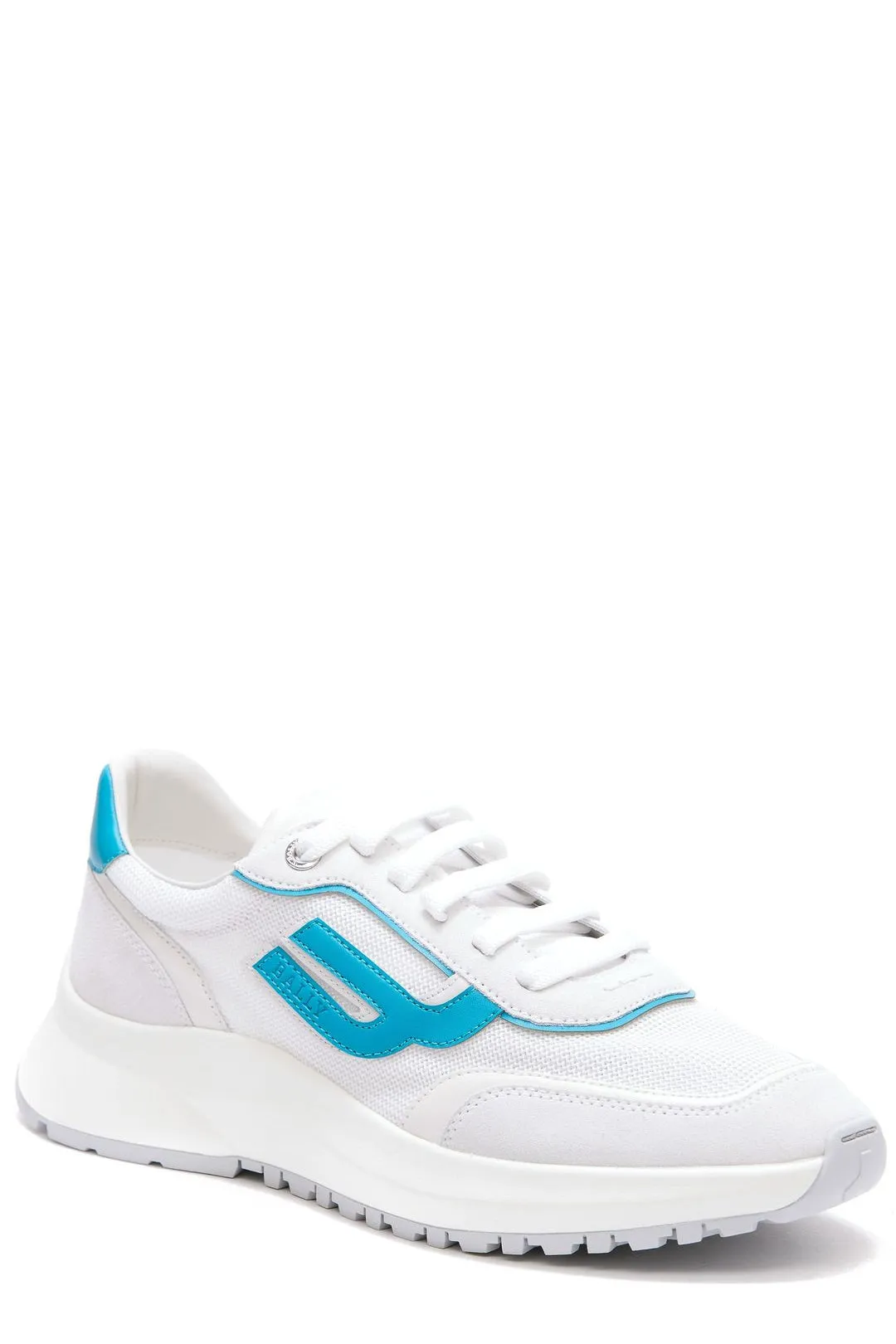 Bally Round Toe Lace-Up Sneakers