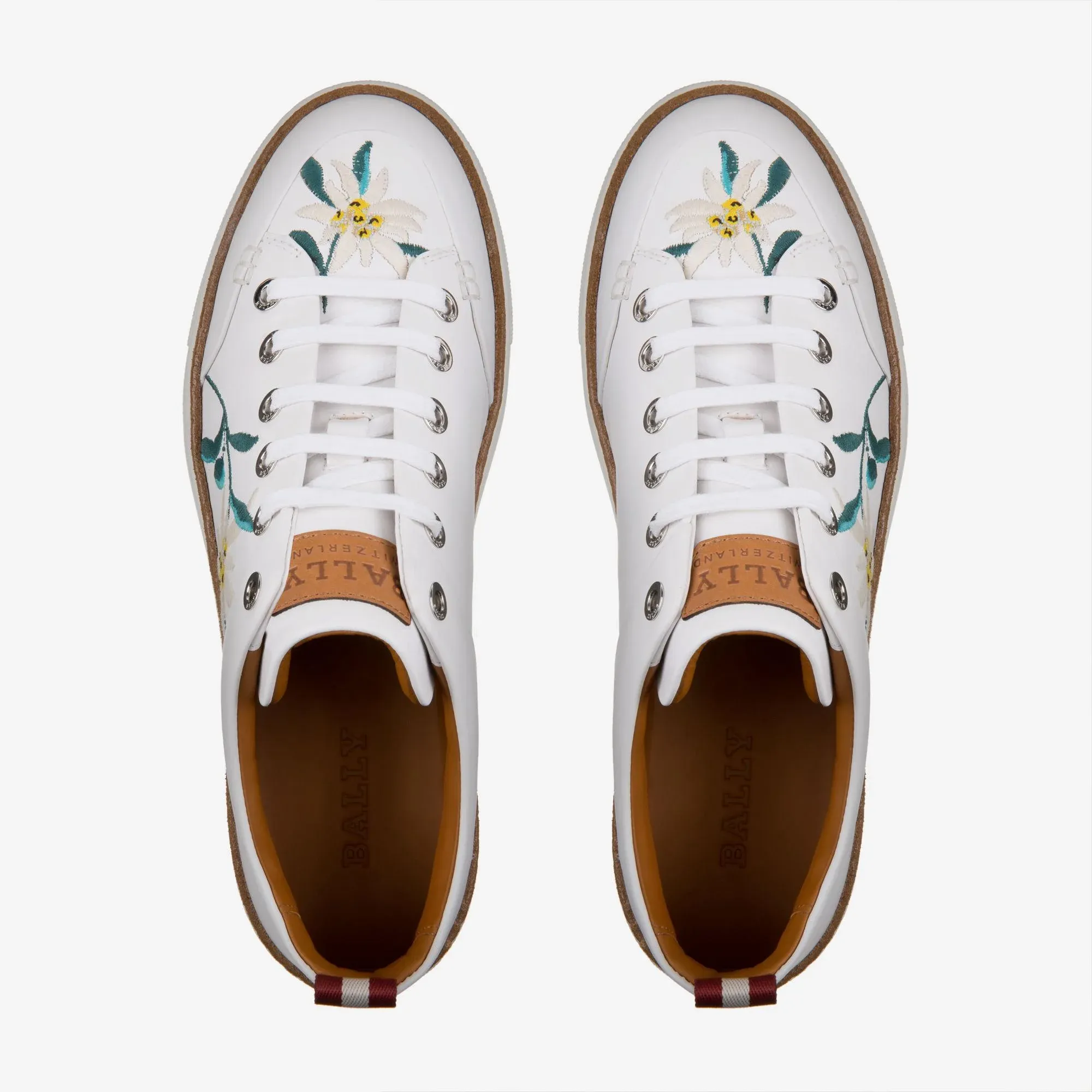 Bally Womens Hellen Sneakers in White