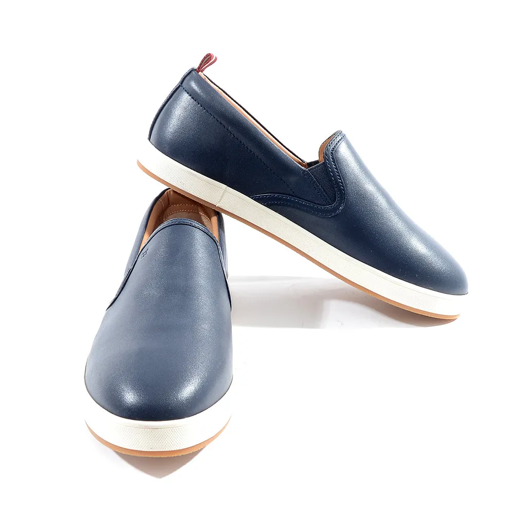 Bally Womens Slip on Sneakers in Blue