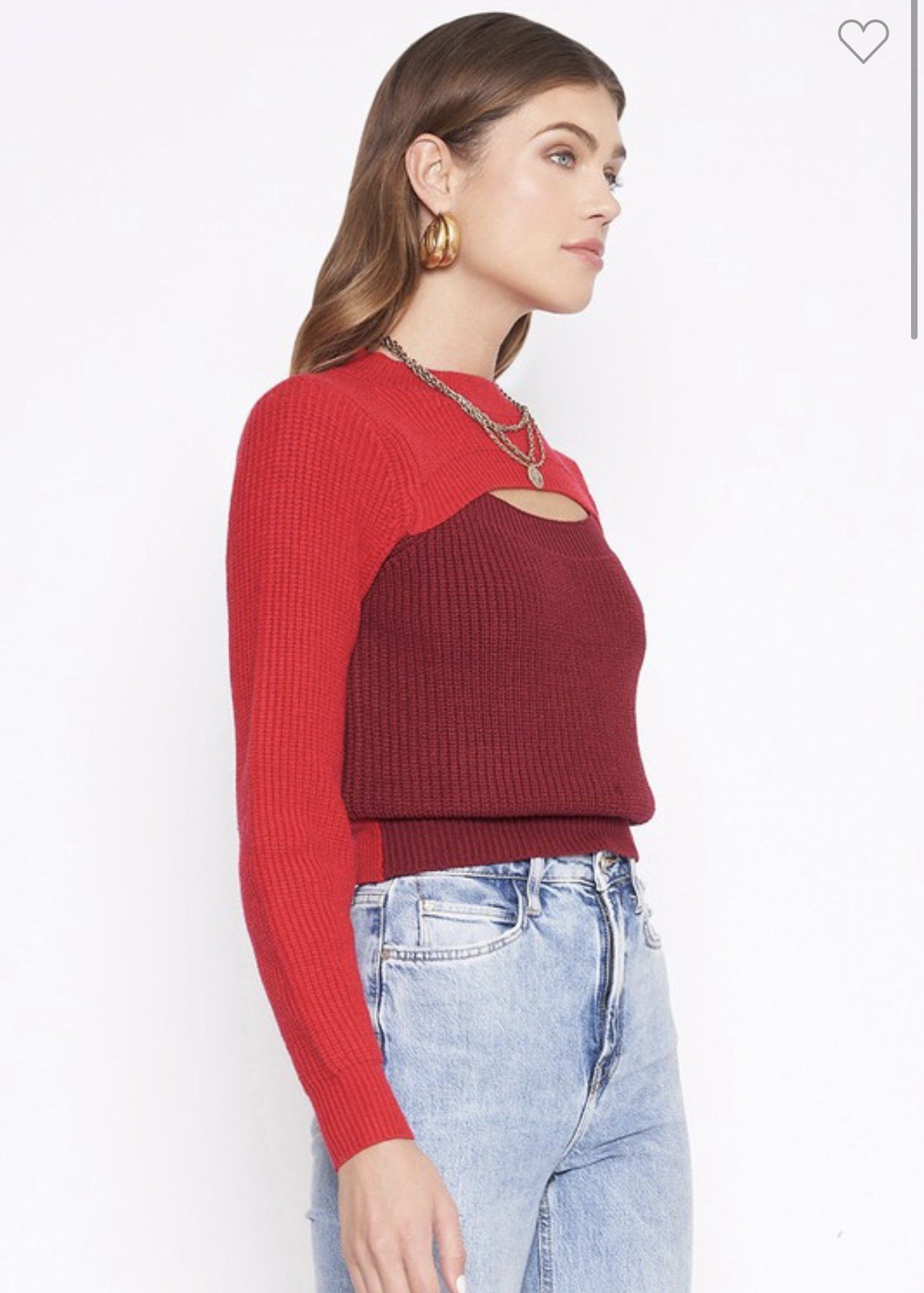 Berry Festive Sweater