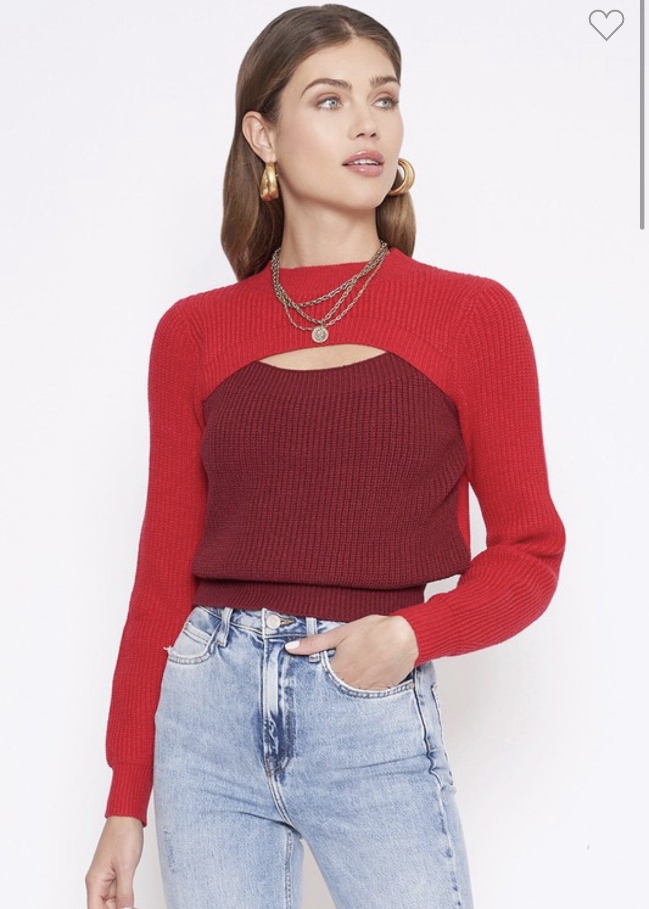 Berry Festive Sweater