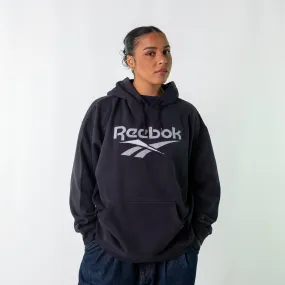 Black 90s Reebok Hoodie (L)