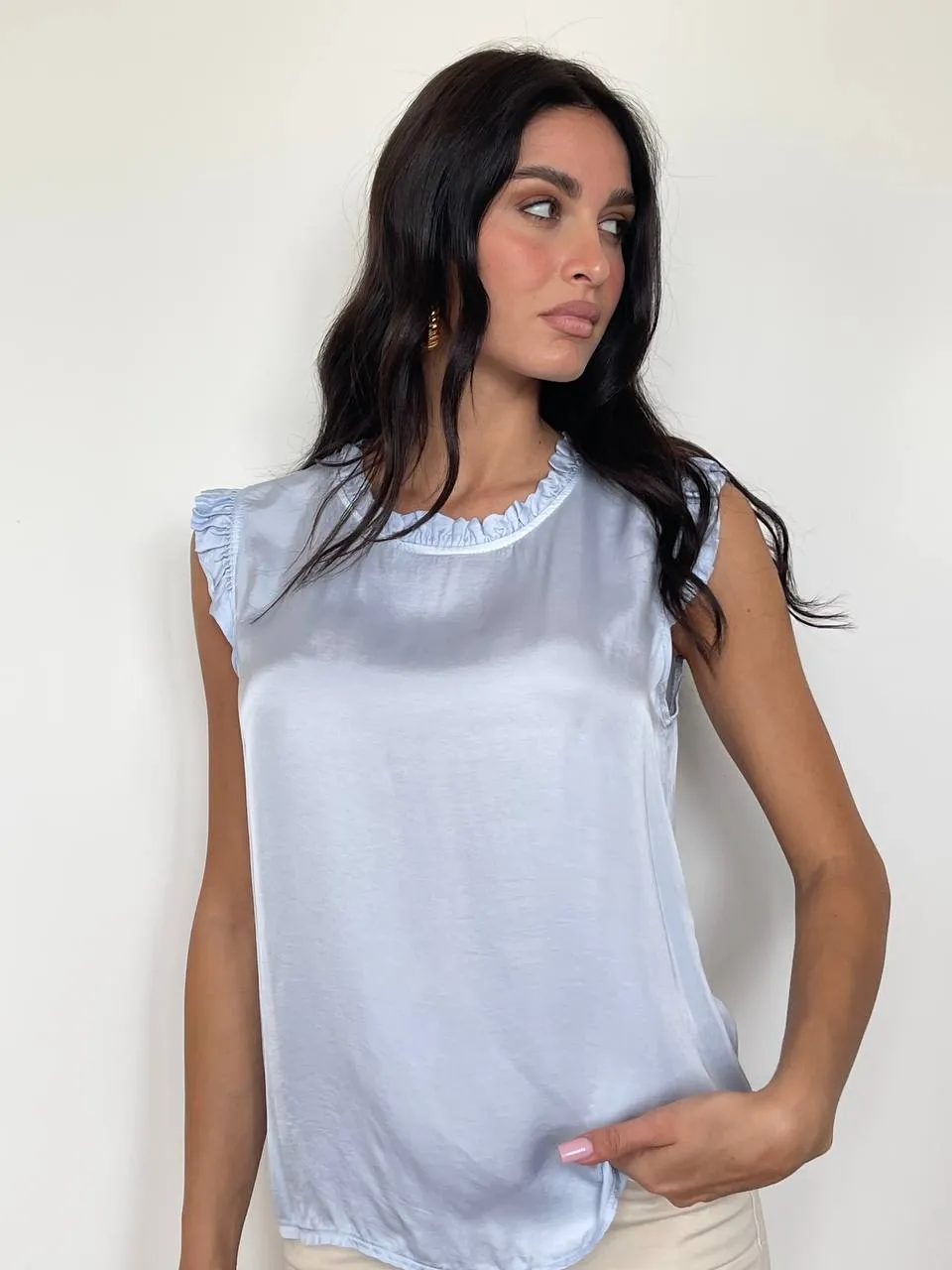 Blusa Giromanica Rouches