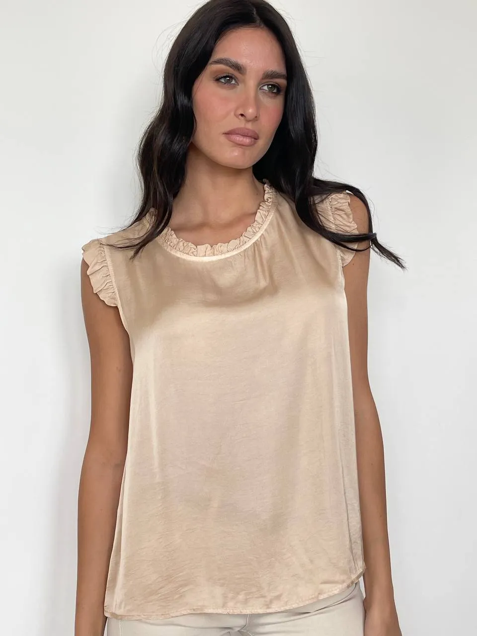 Blusa Giromanica Rouches