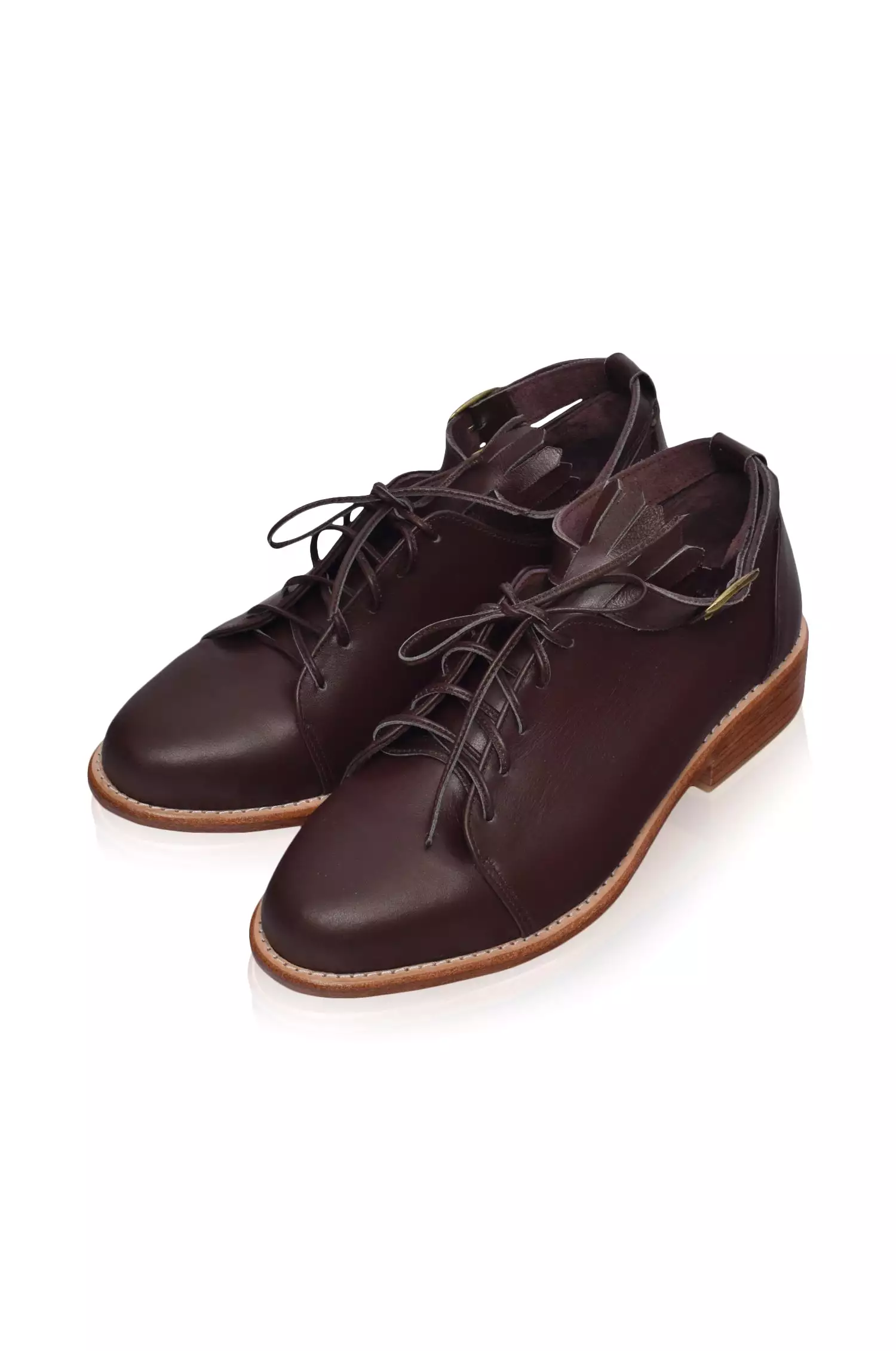 Boston Leather Oxfords (Sz. 11)