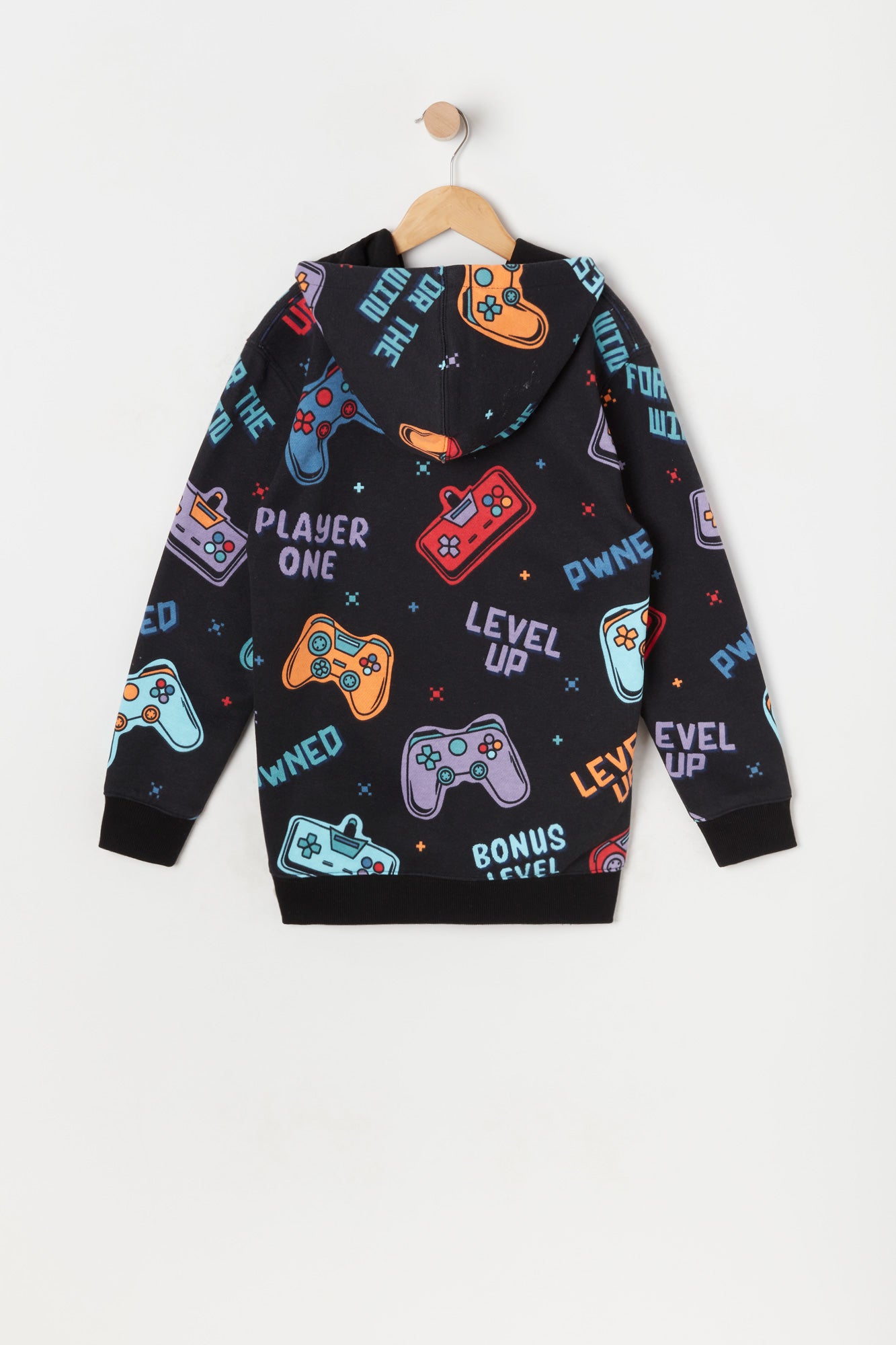 Boys Gamer Graphic Fleece Hoodie