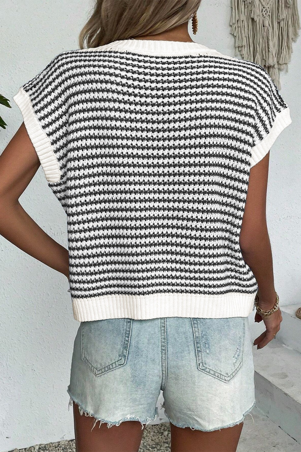 Bree Cap Sleeve Sweater