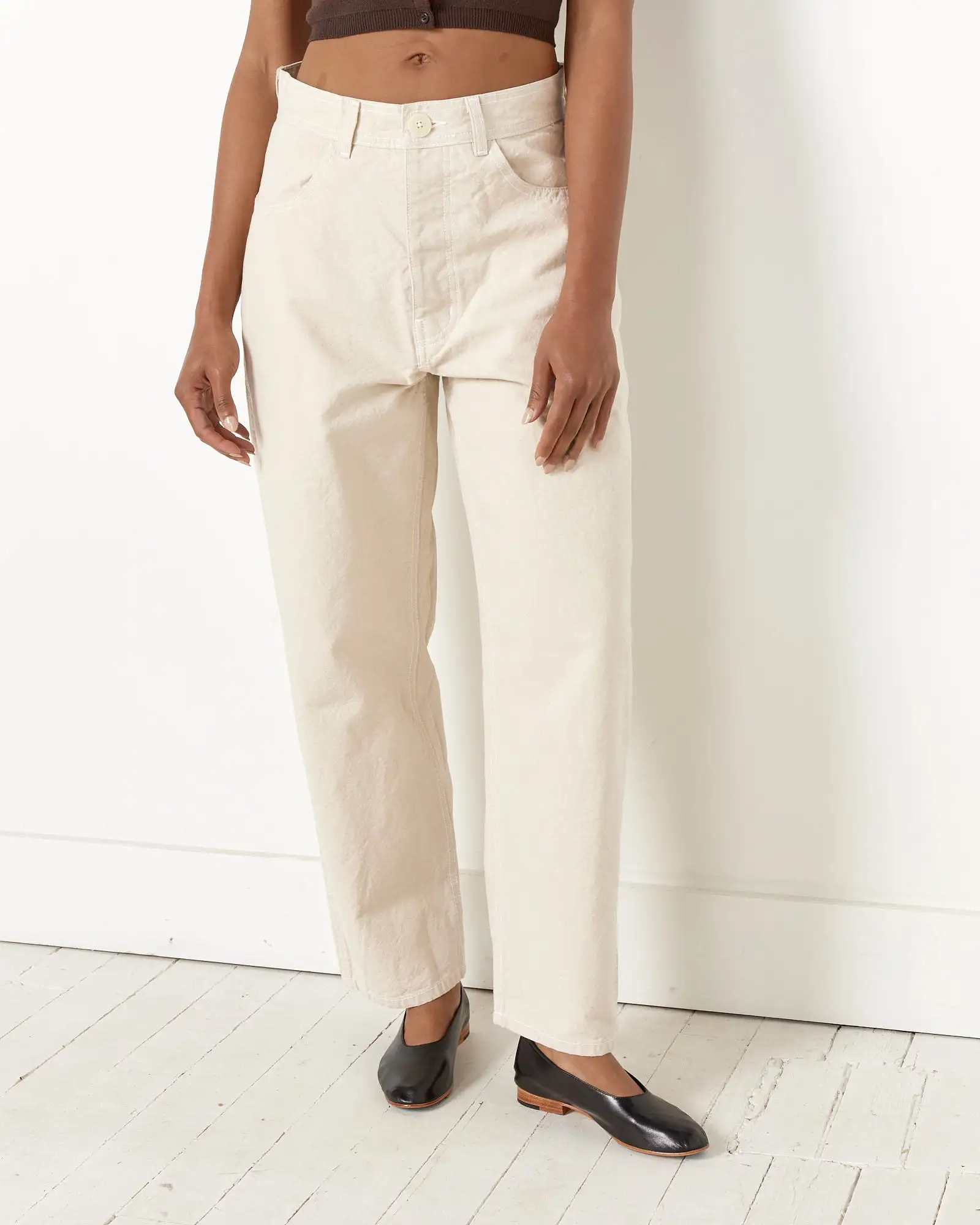 California Wide Pant in Natural