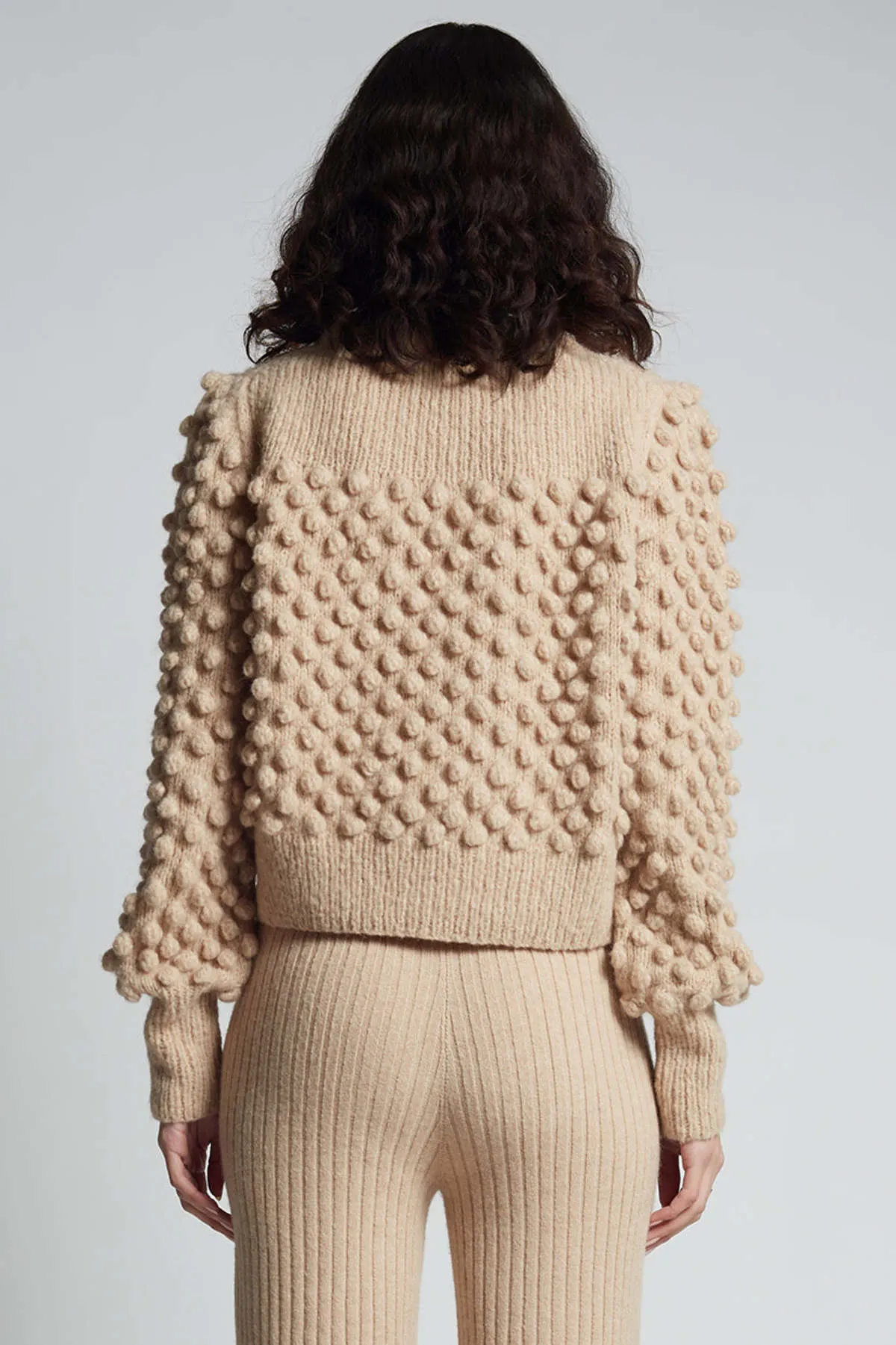 CAMILA SWEATER - PALE CAMEL