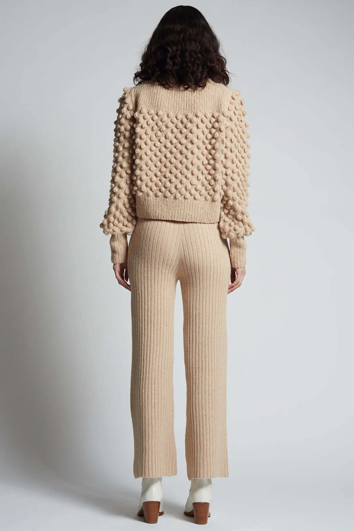 CAMILA SWEATER - PALE CAMEL