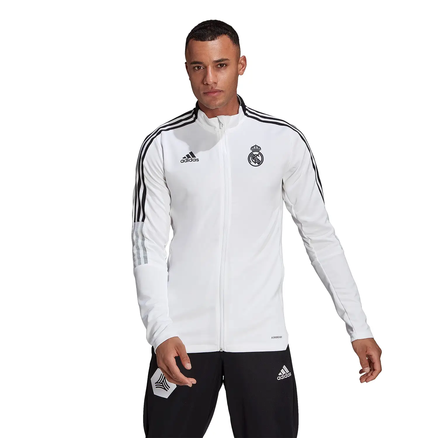 Chaqueta Hombre Entrenamiento TTS Blanca adidas