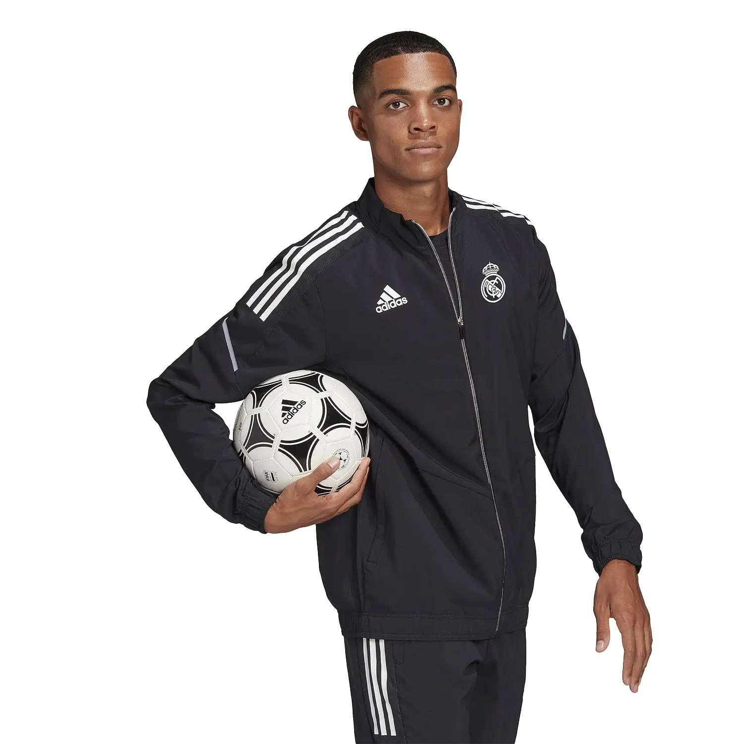 Chaqueta Hombre Entrenamiento TTS Negra adidas