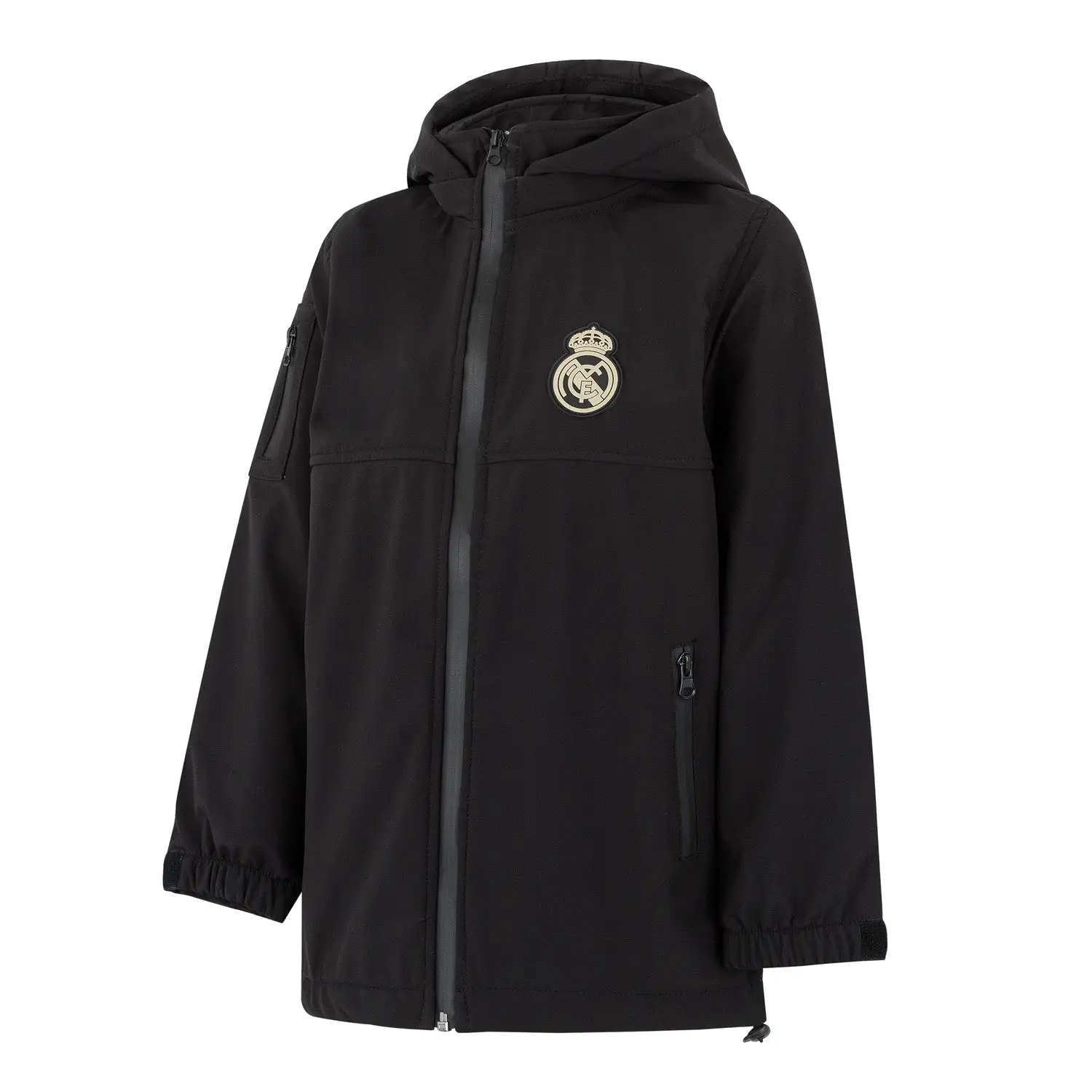 Chaqueta Impermeable Niños Negra