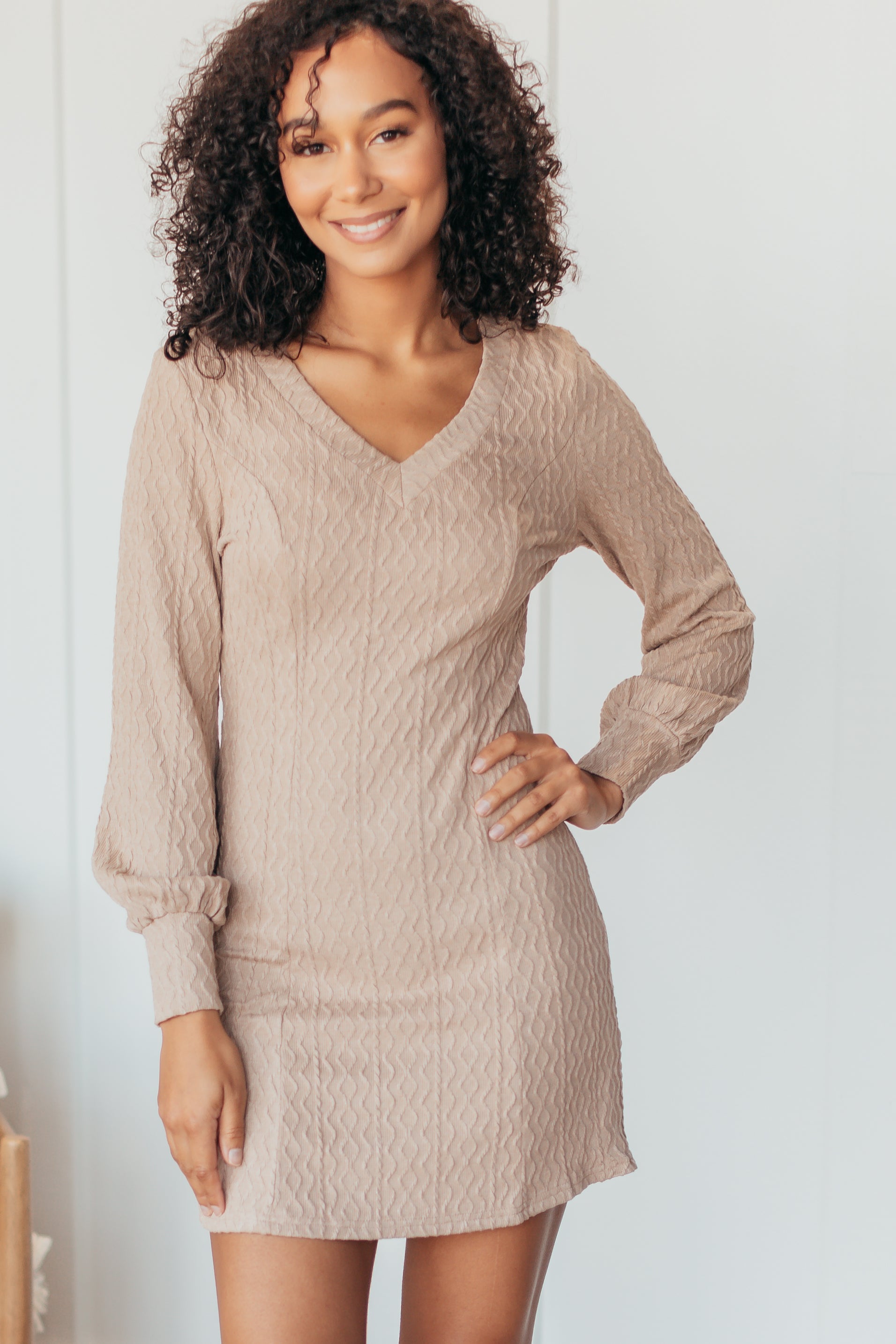 Christy Fall Sweater Dress