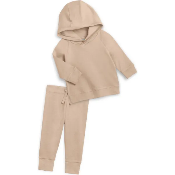 Colored Organics Organic Hoodie and Pant Set, Clay