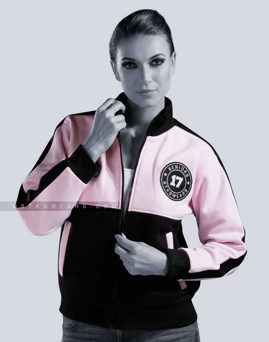 Custom Fleece Track Jackets | Modern, Athletic & Sporty