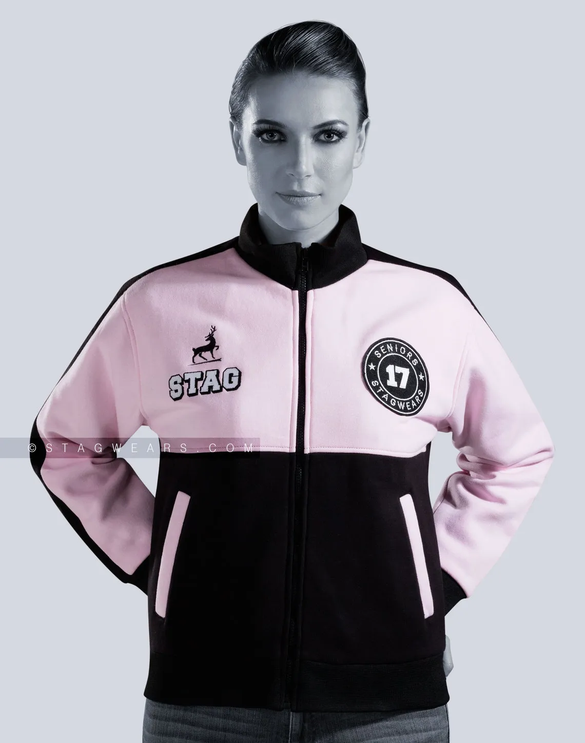 Custom Fleece Track Jackets | Modern, Athletic & Sporty