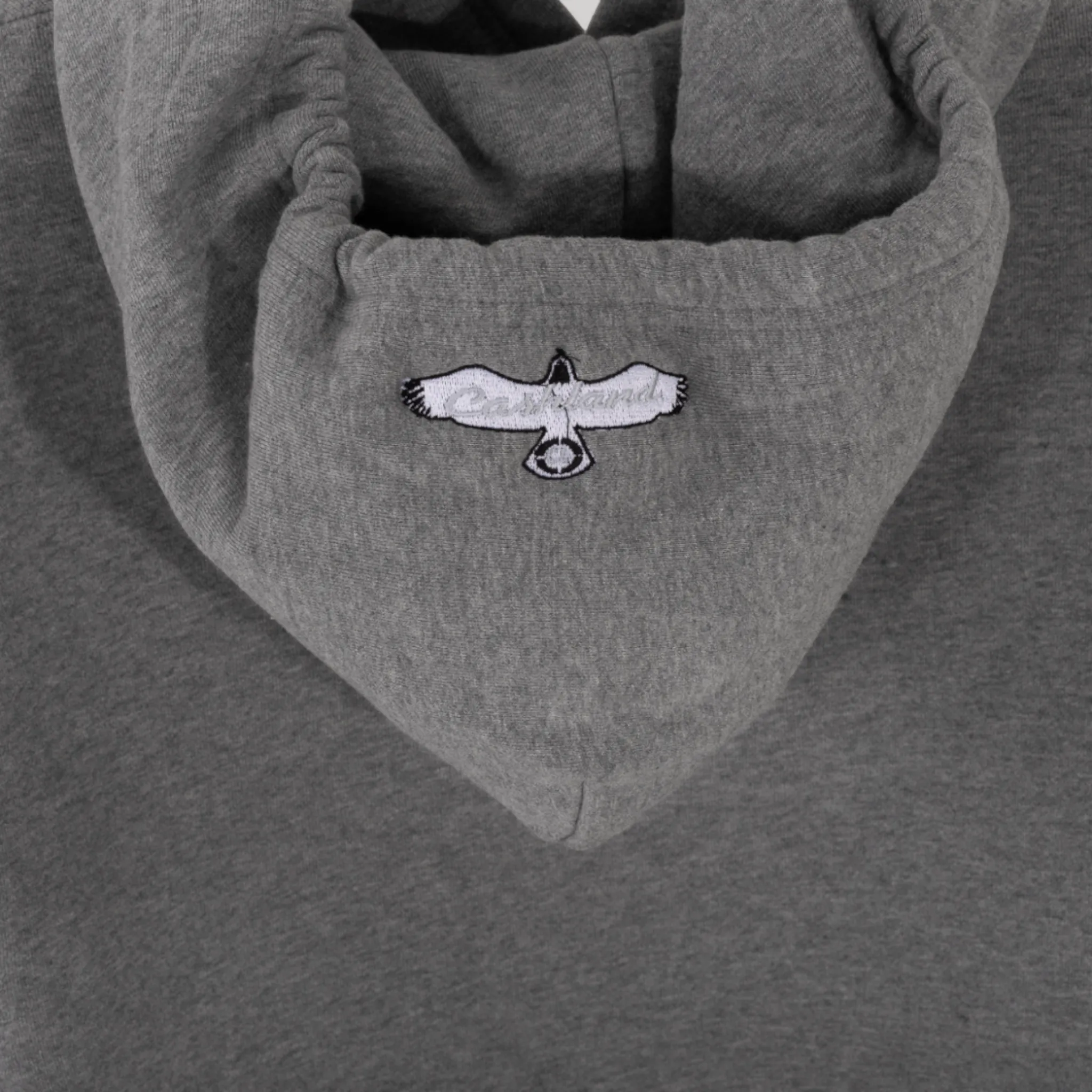 CWING HEAVY Pull Over Hooded Sweatshirt : GREY