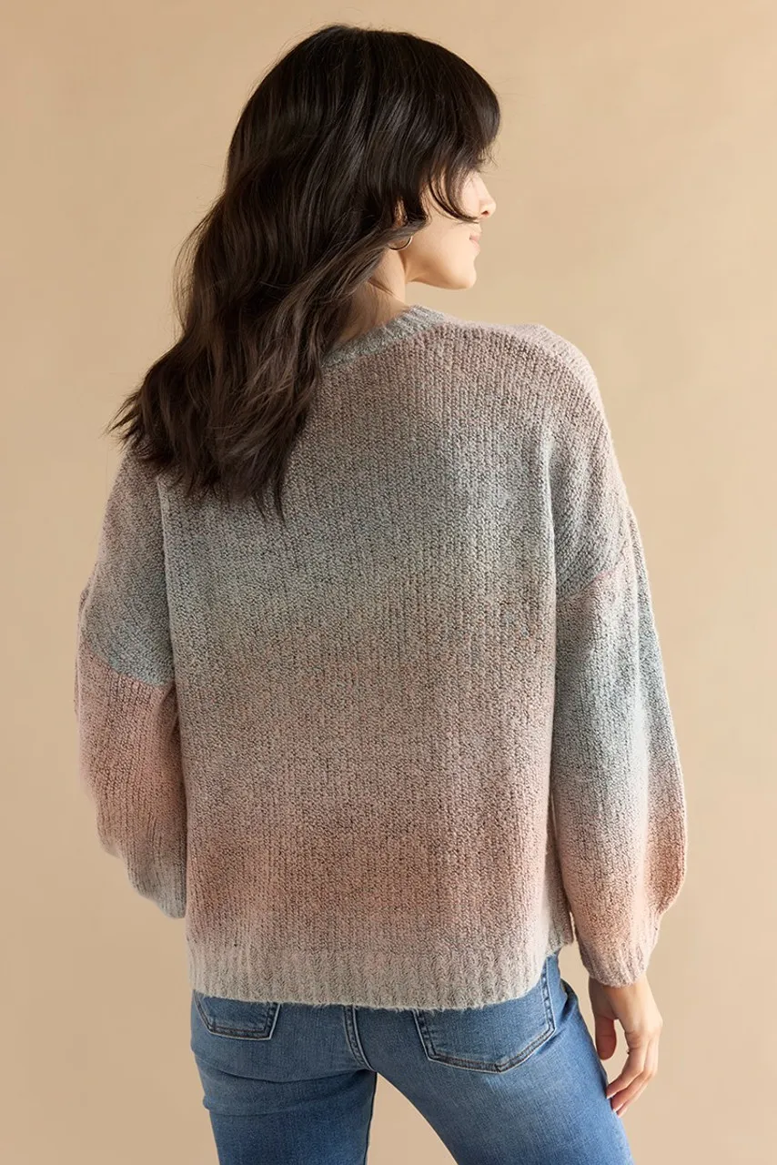 Darlene Space Dye Pullover Sweater