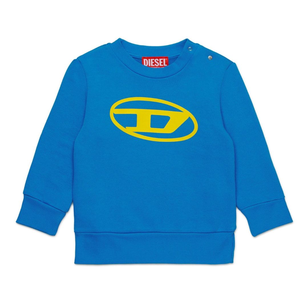 Diesel Sweater Logo Blue