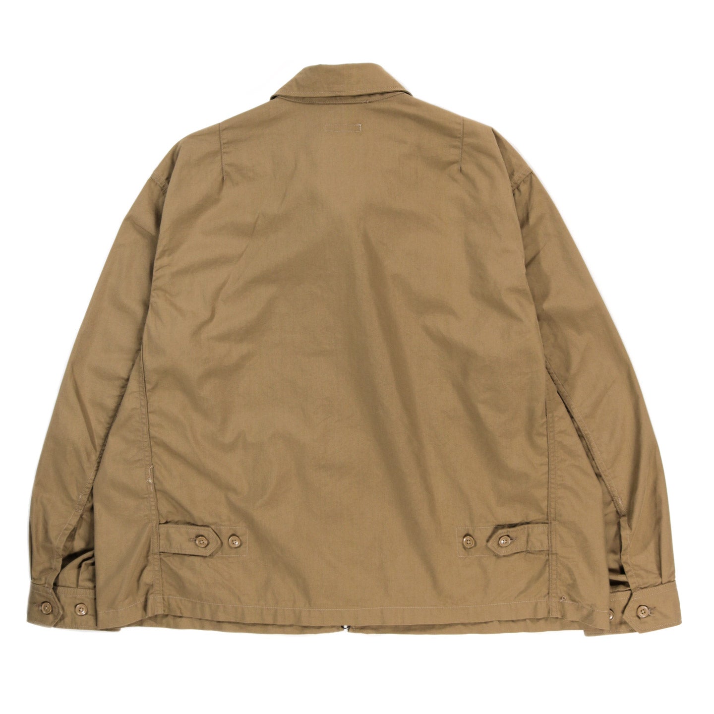 ENGINEERED GARMENTS CLAIGTON JACKET KHAKI NYCO TWILL