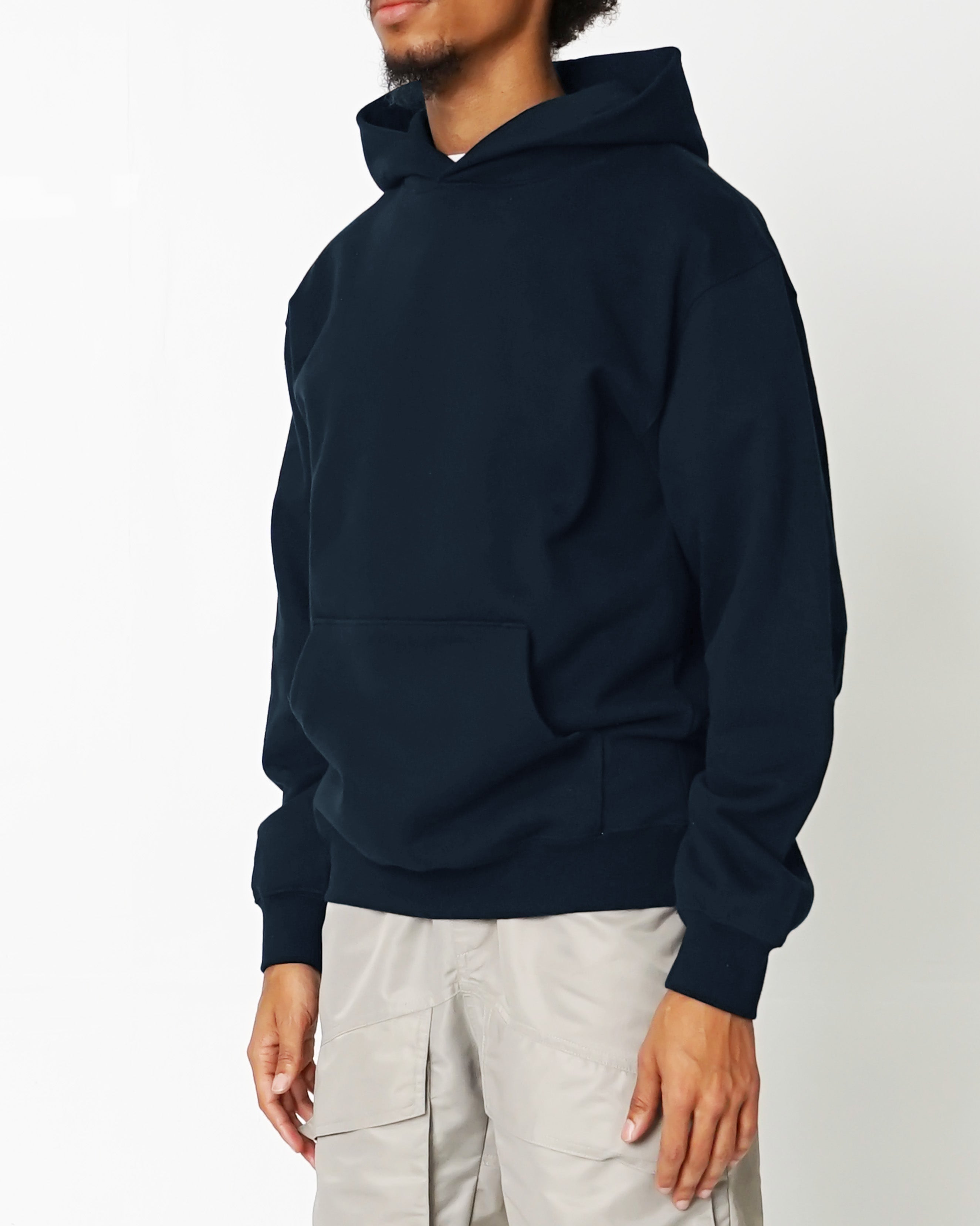 EPTM BIG N TALL PERFECT BOXY HOODIE-NAVY