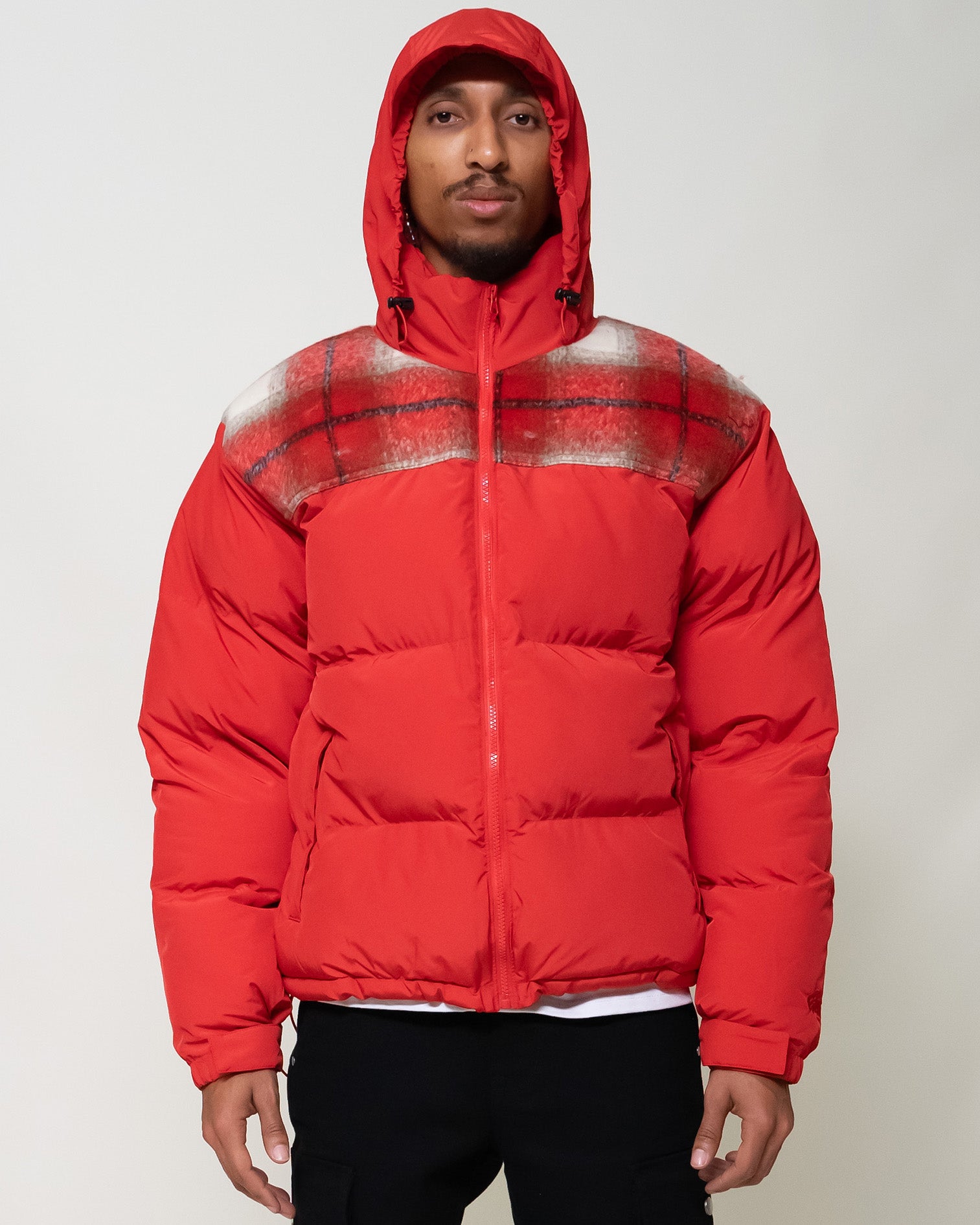 EPTM OXFORD PUFFER JACKET-RED