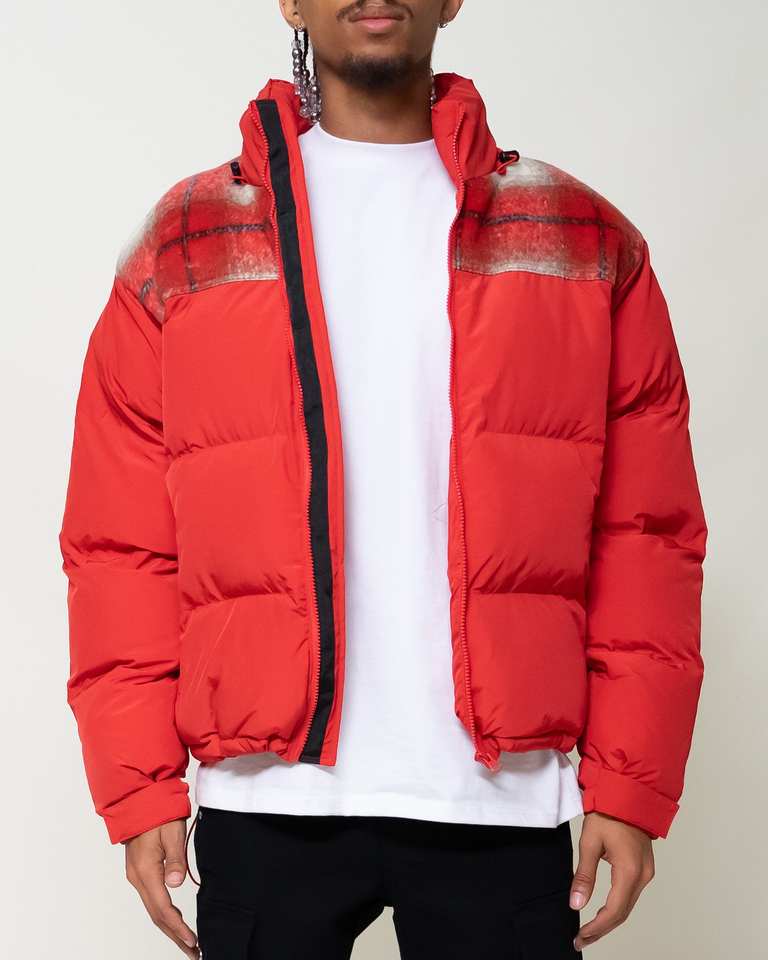 EPTM OXFORD PUFFER JACKET-RED