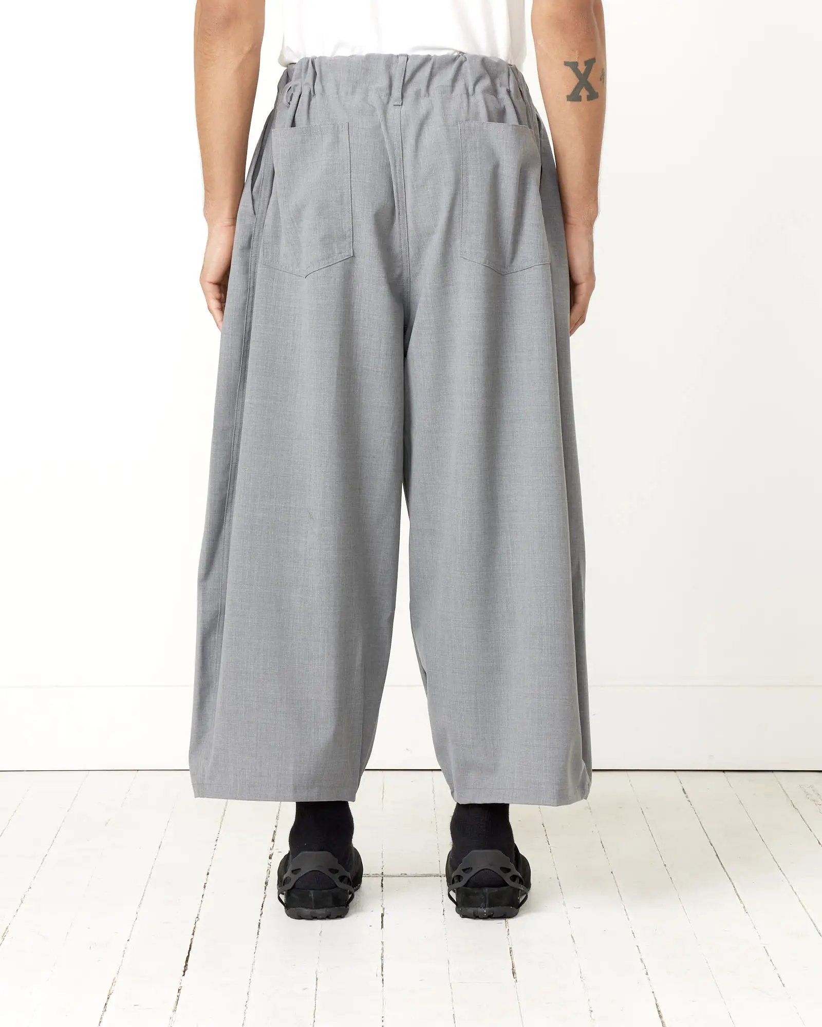 Essential Circular Pants in Grey