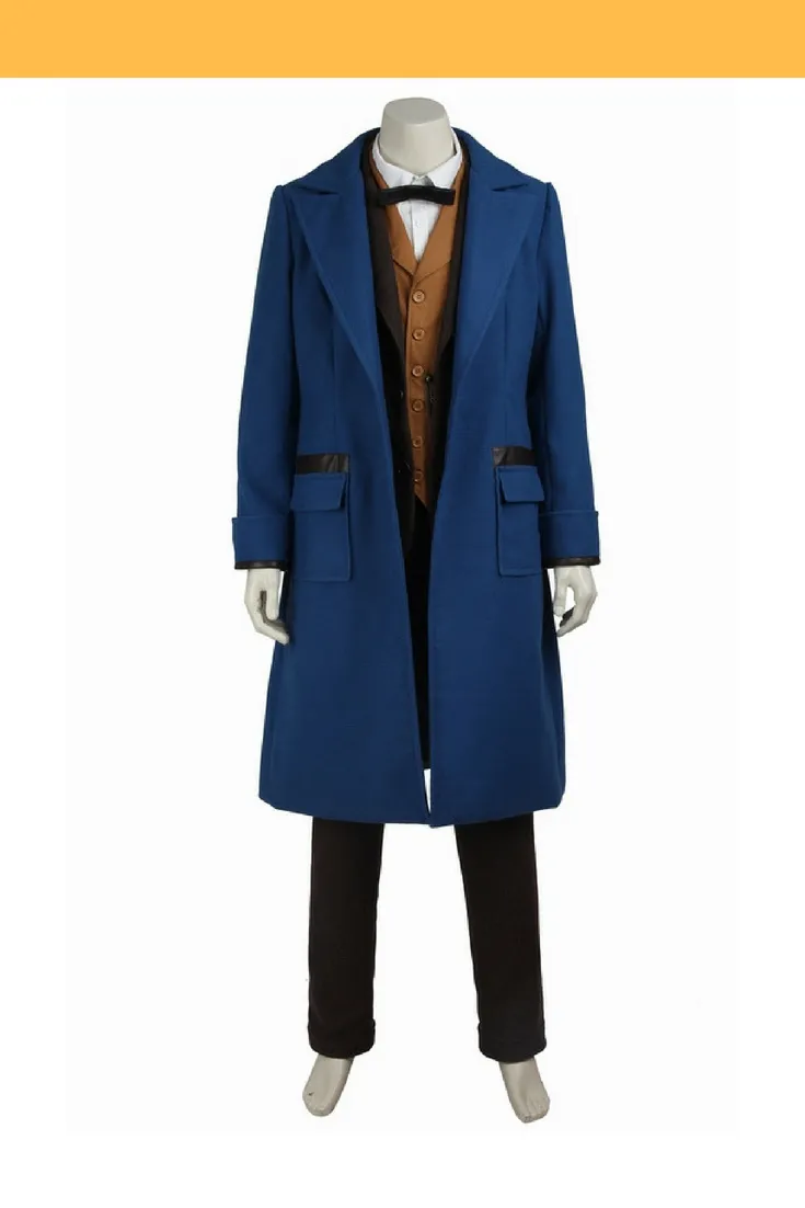 Fantastic Beasts and Where To Find Them Newt Scamander Cosplay Costume