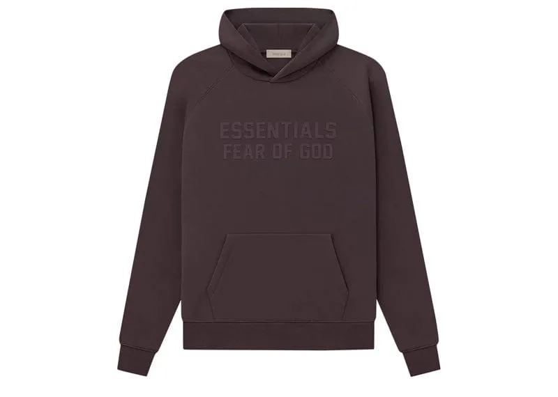 Fear of God Essentials Hoodie Plum