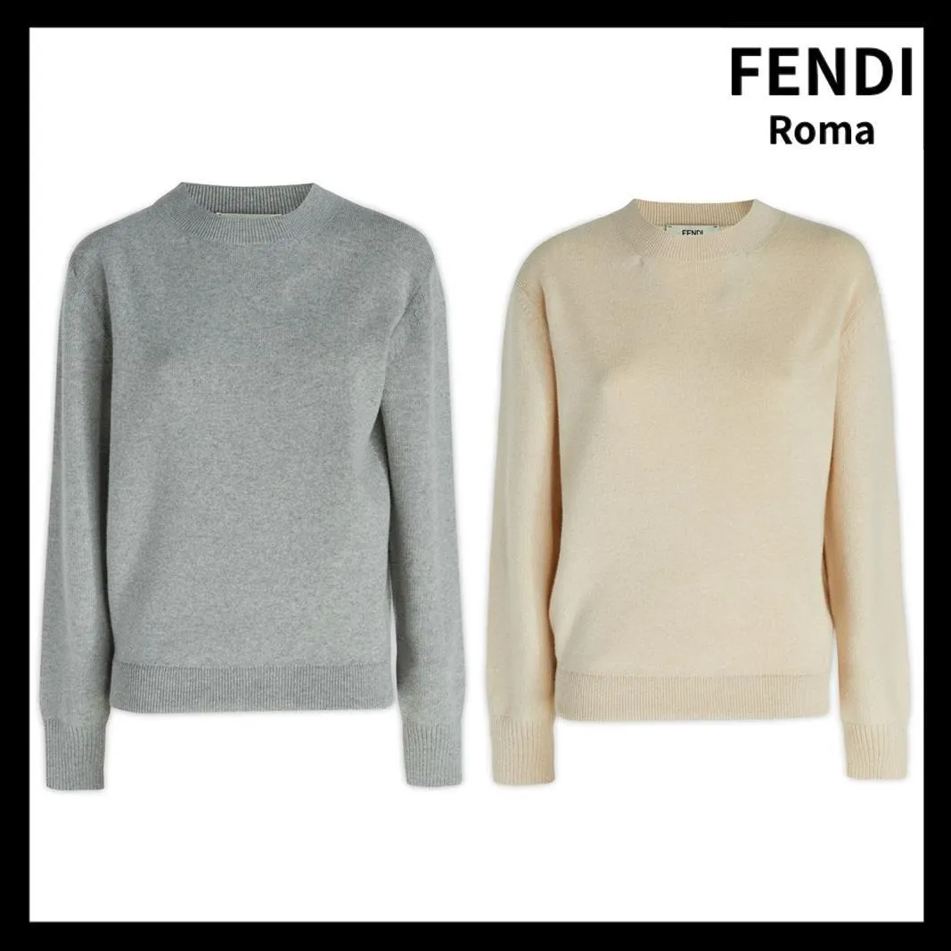 FENDI  |Logo V-neck & Crew neck